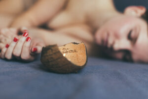 Eine Home-Session mit Diana in Plagwitz.