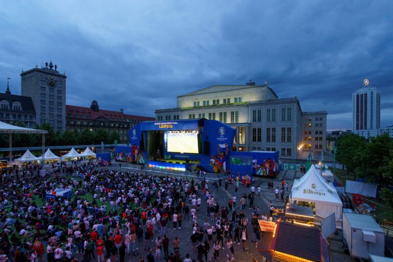 Event Veranstaltungsfotos Leipzig by Martin Neuhof L00820 - UEFA EURO 2024 Fan Zone – Ein Fußballfest in Leipzig