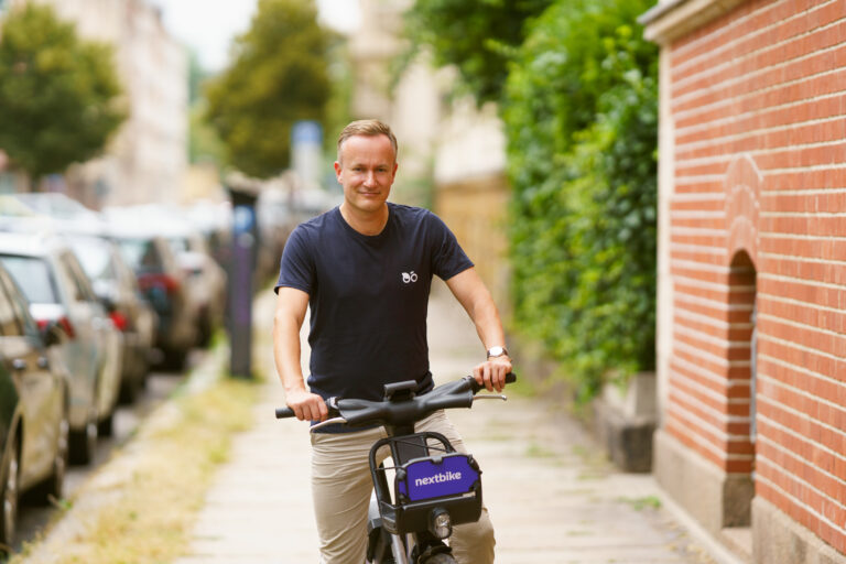 Sebastian Popp CEO nextbike GmbH – Fotografie Martin Neuhof Leipzig